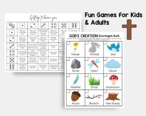 45 Printable Bible Games Youth Group Games Christian Games Sunday School Church Activities For Kids And Adults Fun Bible Study Etsy