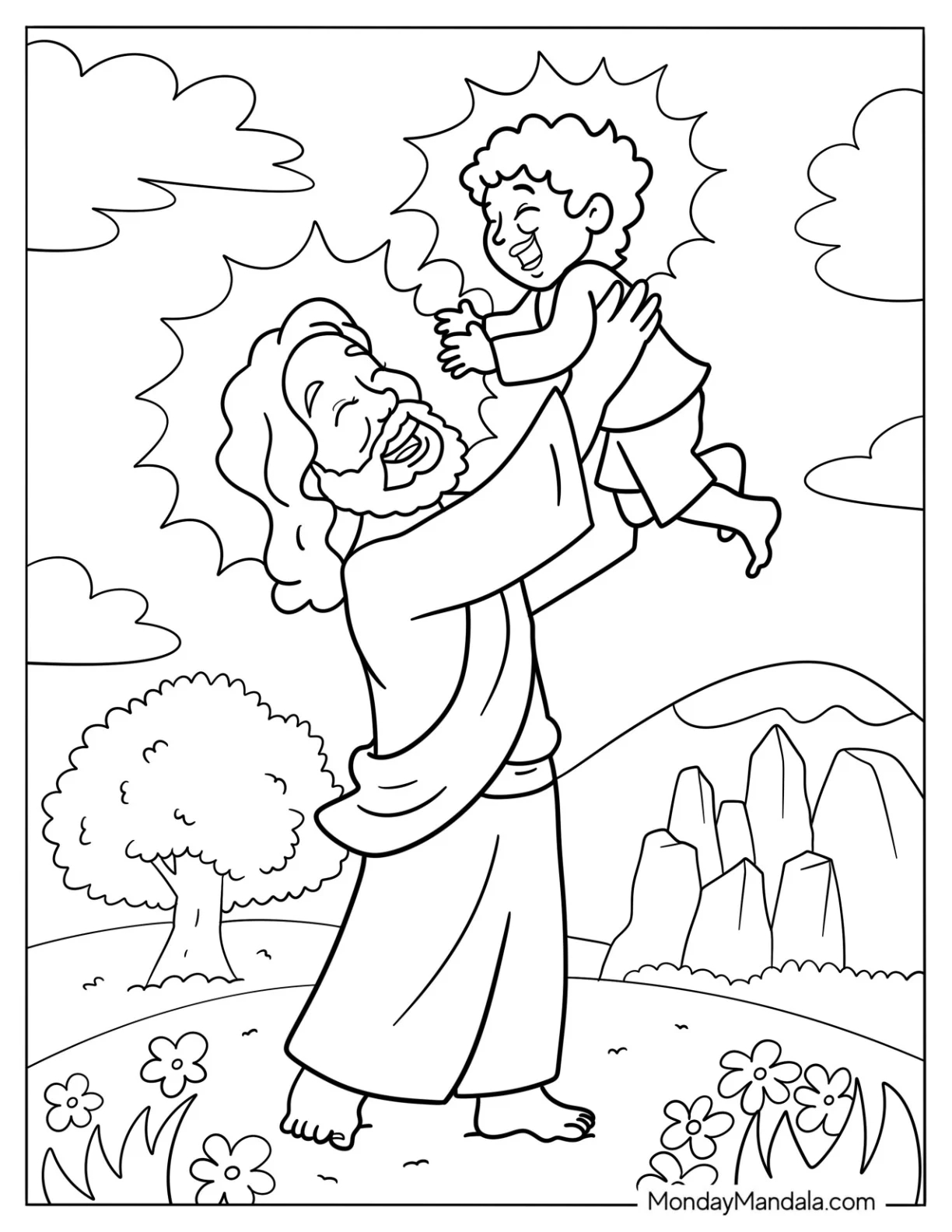 49 Jesus Coloring Pages Free PDF Printables 