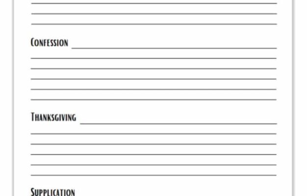 5 Free Printable Bible Study Worksheets For Christian Women