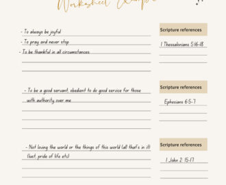 5 Free Printable Bible Study Worksheets For Christian Women Worksheets Library