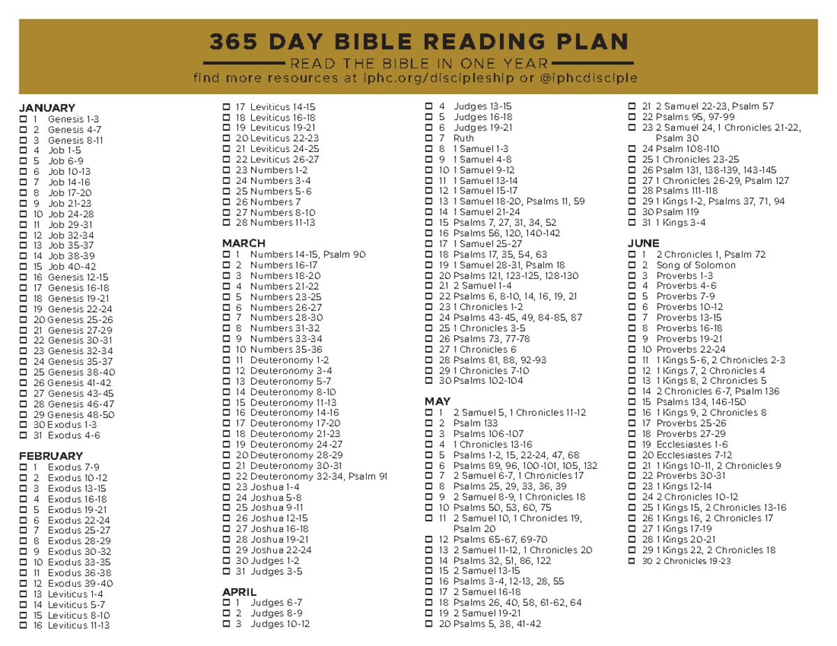 52 Week Bible Reading Plan Weekly Scripture Guide Studocu