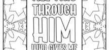 61 Bible Verse Coloring Pages Free Printable Christian Quotes