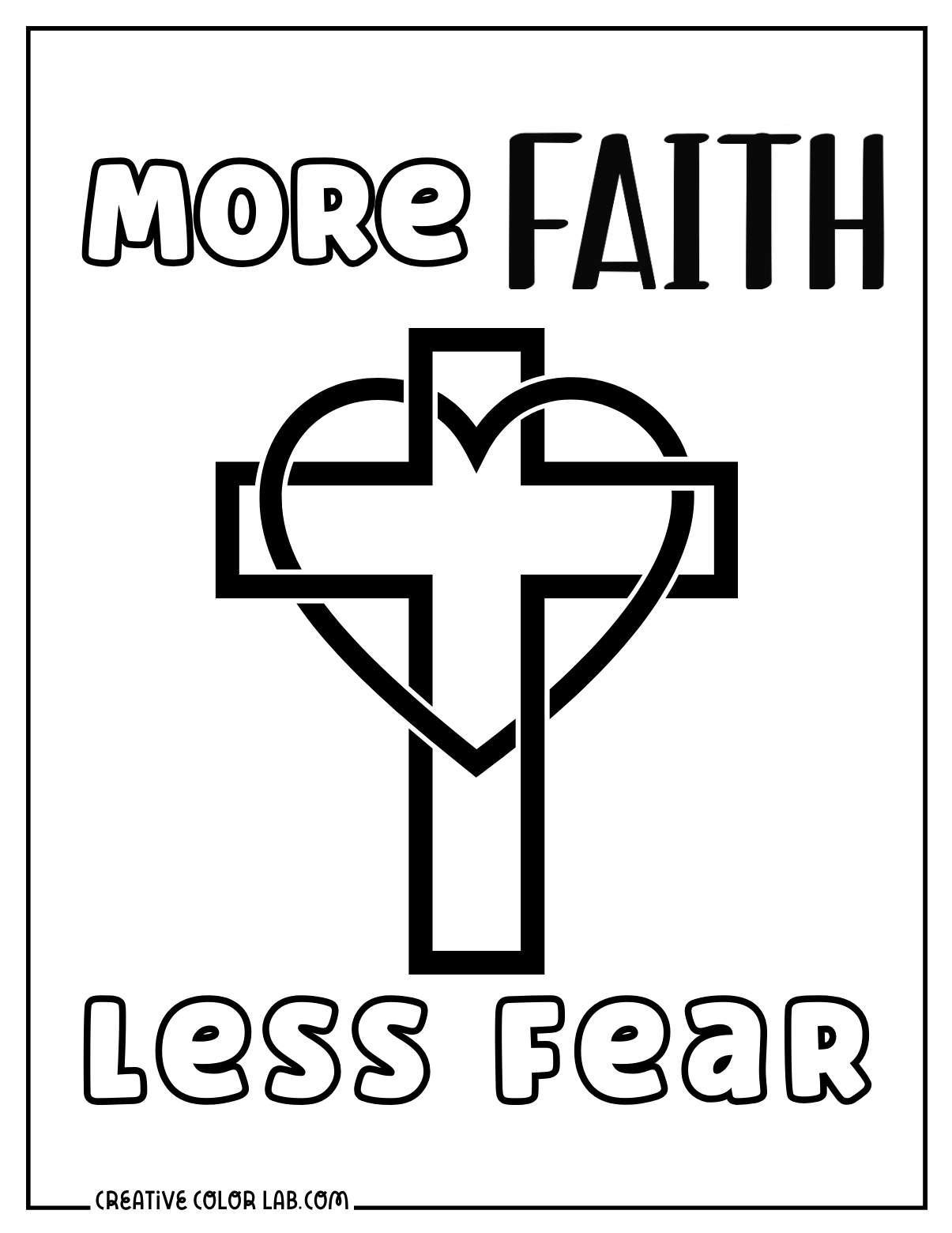Free Printable Bible Quote Coloring Pages