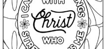 61 Bible Verse Coloring Pages Free Printable Christian Quotes