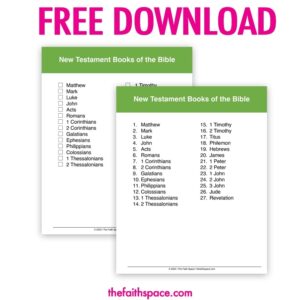 66 books of the bible list plus free printables pdf the faith space