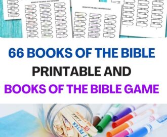 66 Books Of The Bible Printable A Books Of The Bible Craft Game