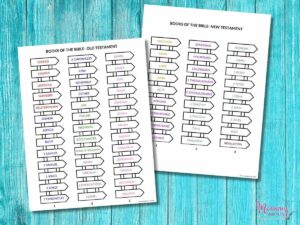 66 Books Of The Bible Printable A Books Of The Bible Craft Game