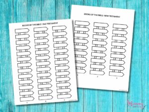 66 books of the bible printable a books of the bible craft game