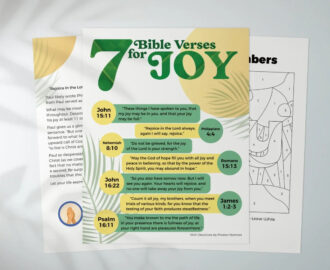 7 Bible Verses For Joy Printable Devotional And Activity Guide