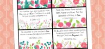 8 Bible Verses About Love FREE PRINTABLE CARDS Graceful Little