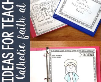 8 Simple Ideas For Teaching The Catholic Faith During Homeschool Sara J Creations