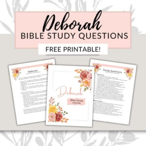 9 Powerful Story Of Deborah In The Bible Verses Ladies Drawing Nigh