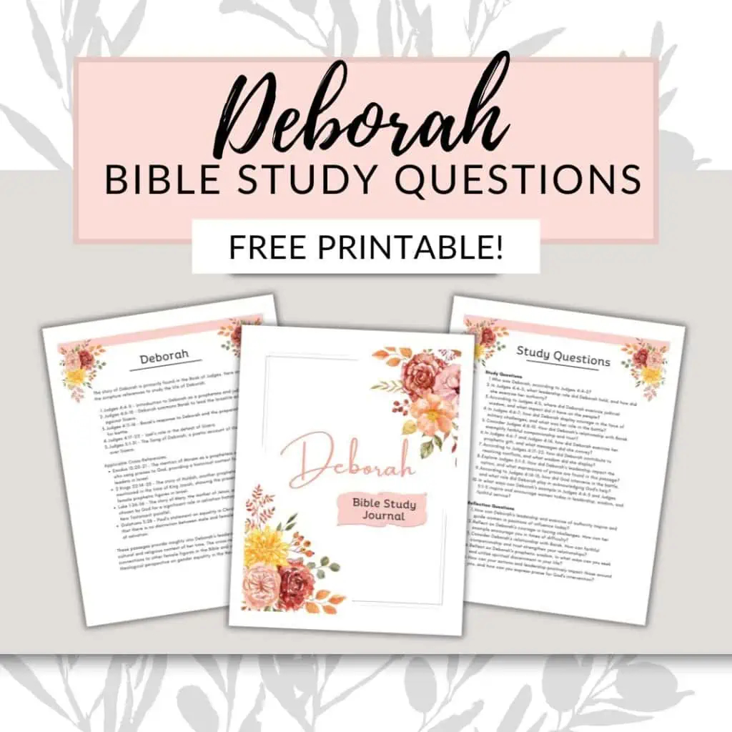 9 Powerful Story Of Deborah In The Bible Verses Ladies Drawing Nigh