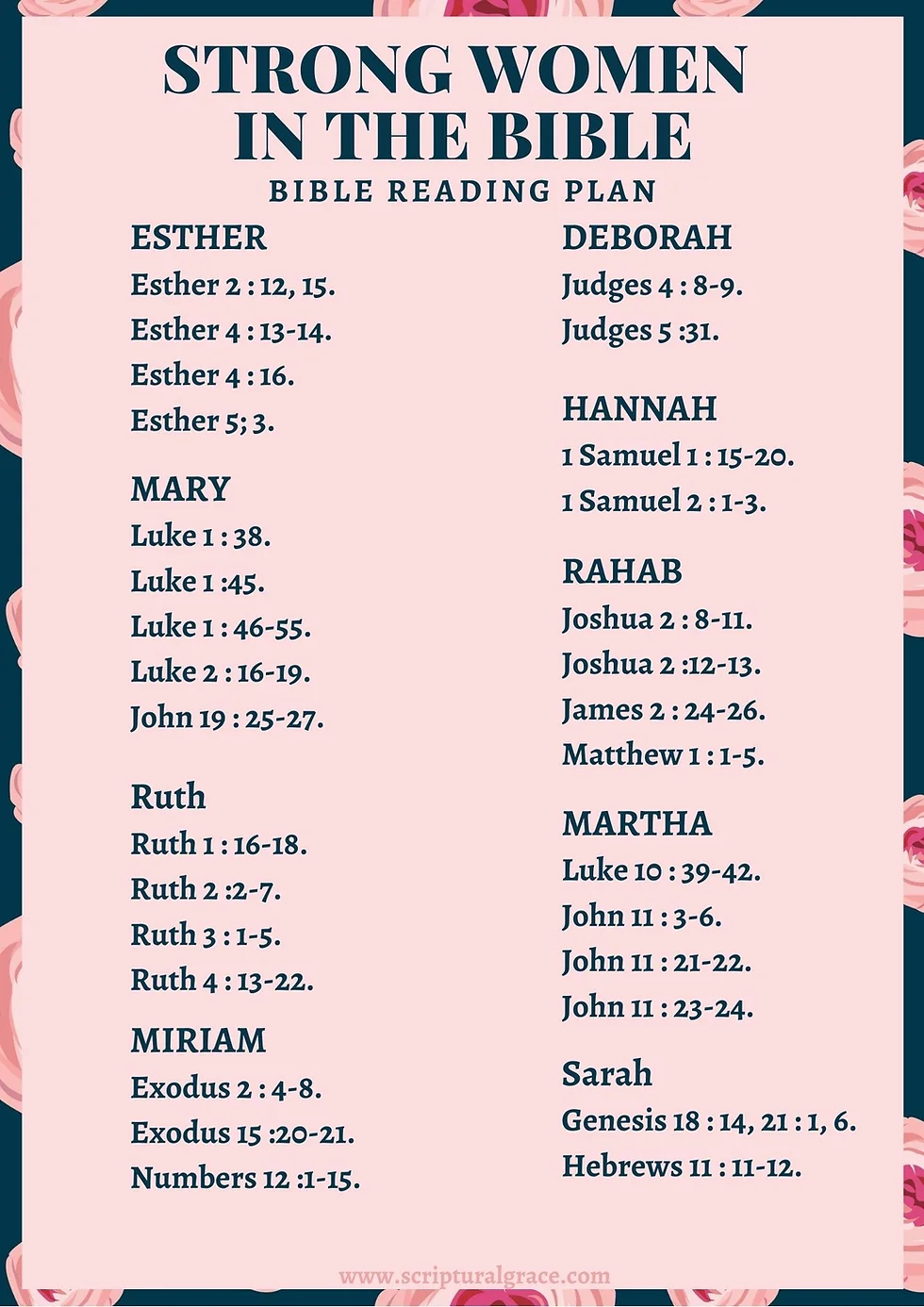 Bible Study Free Printable Woman