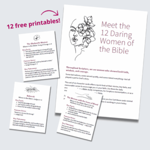 a bible study by women for women about the women of the bible