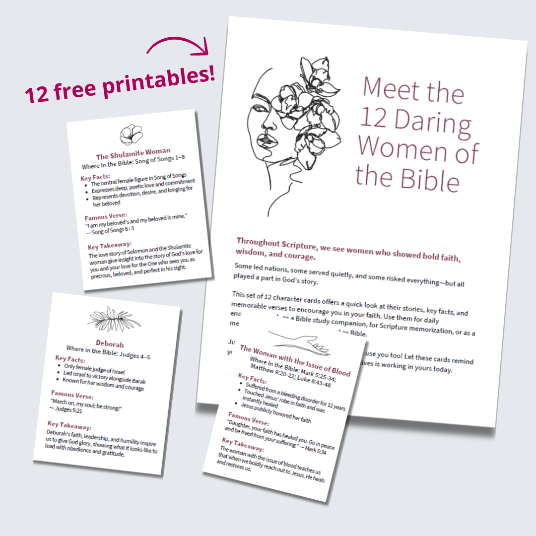 a bible study by women for women about the women of the bible