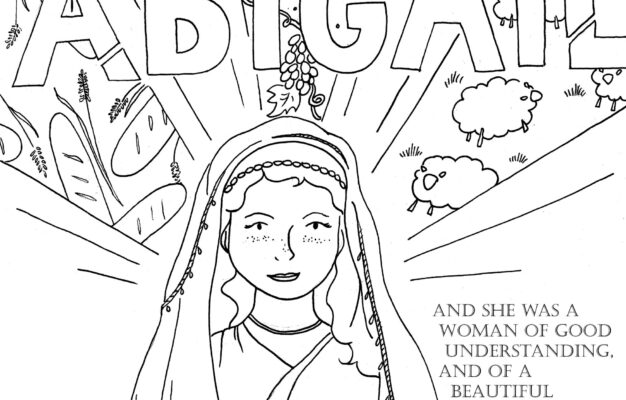 Abigail Coloring Page Ministry To Children