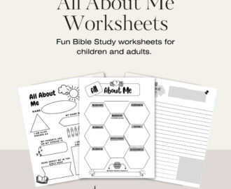 About Me Worksheet Bible Study Worksheet Children s Bible Study All About Me Bible Study Bible Study Guide Bible Study Template Etsy