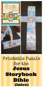 Activity For The Jesus Storybook Bible The Story And The Song Introduction
