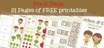 Adam And Eve Story For Kids Free Printable Activities Mary Martha Mama