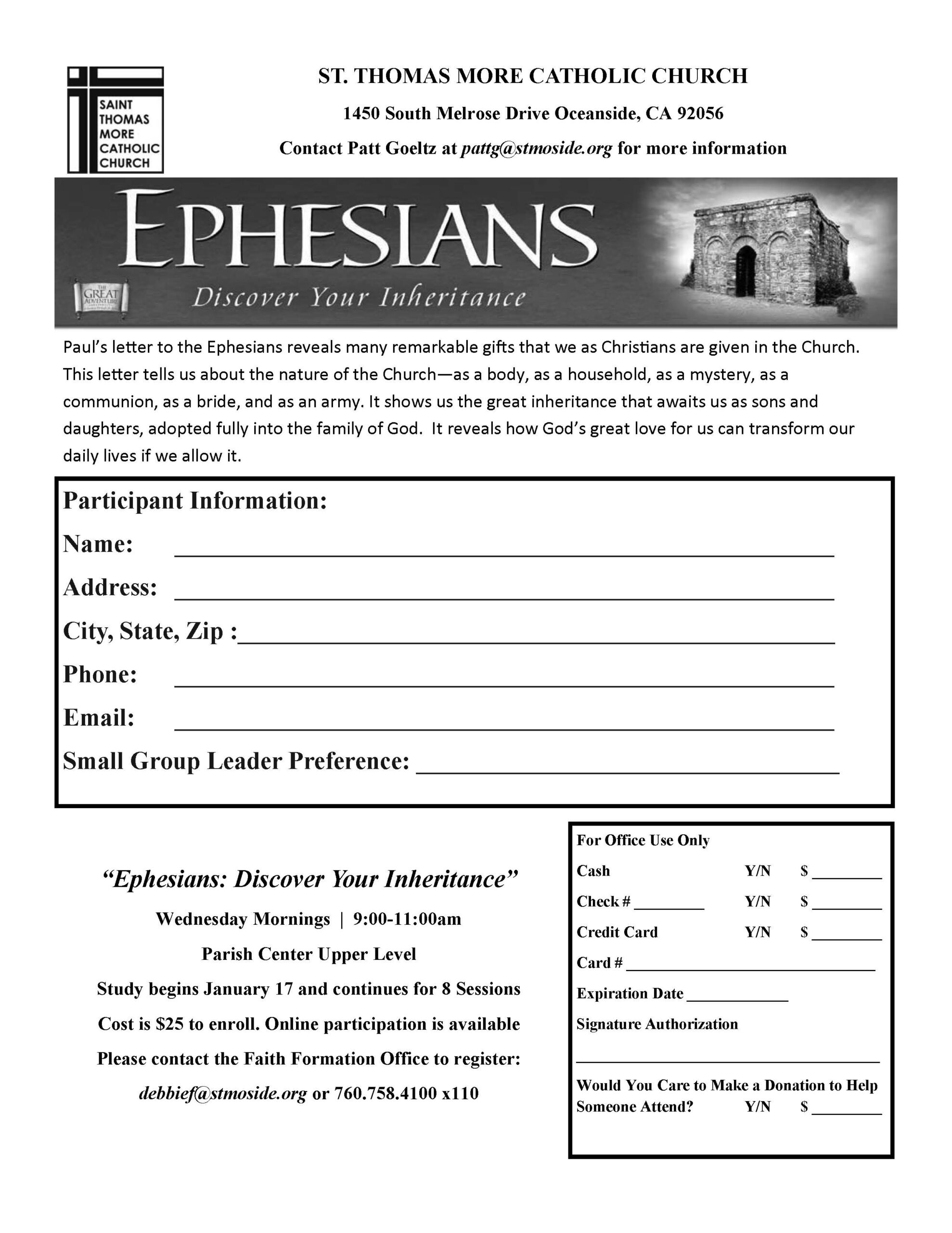 Free Printable Catholic Bible Study