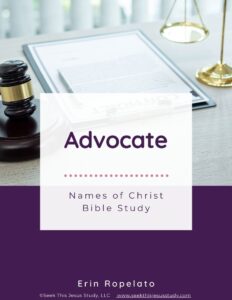 ADVOCATE FREE Believe On My Name PDF Printable BIBLE Study Guide Seek This Jesus Study