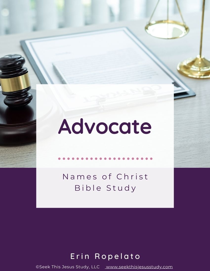 ADVOCATE FREE Believe On My Name PDF Printable BIBLE Study Guide Seek This Jesus Study