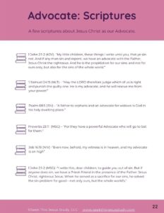ADVOCATE FREE Believe On My Name PDF Printable BIBLE Study Guide Seek This Jesus Study
