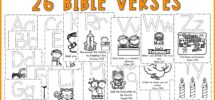 Alphabet Bible Verse Coloring Pages Religion Made By Teachers