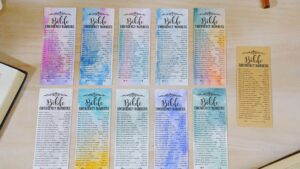 Amazon 100 Pcs Christian Bible Emergency Numbers Bookmark Grandparents Day Church Gift 2 36 X 6 Religious Bible Verse Bookmark For Catholic Friend Family Sunday School Retreat Class Morandi Color Office Products