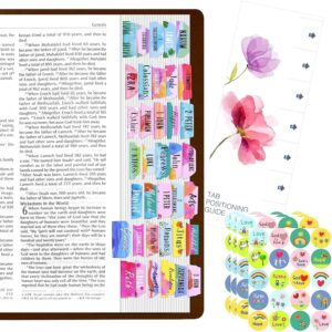 Amazon 105 PCS Bible Indexing Tabs Set 80 PCS Christian Faith Sticker With Bonus Aligning Guide Office Products