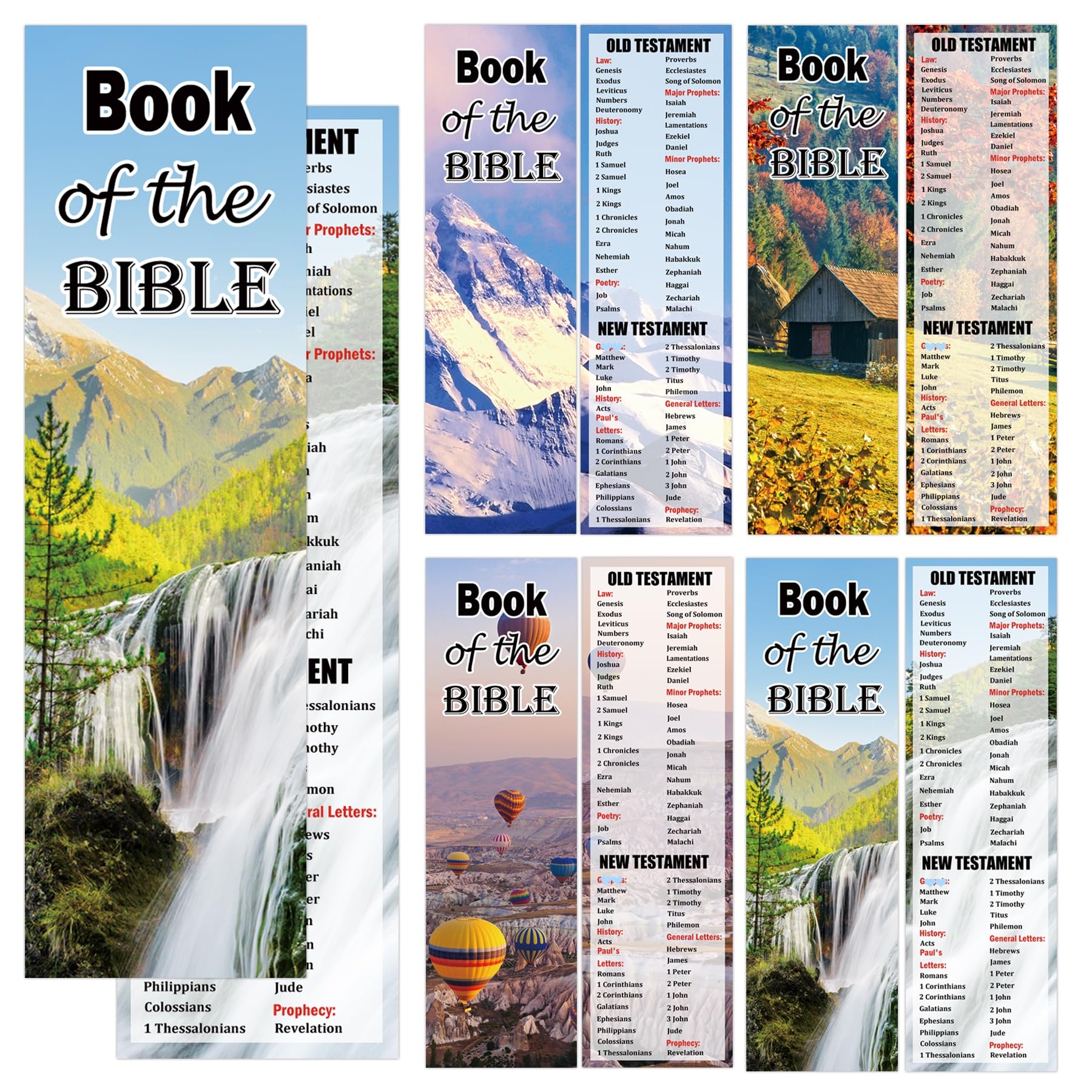 Amazon 20 Pcs Books Of The Bible Bookmarkers Reading Christian Religious Bookmarks Book List By Old And New Testament Chapter Bible Guide For Readers Kids Teens Home Classroom Office Supplies English 
