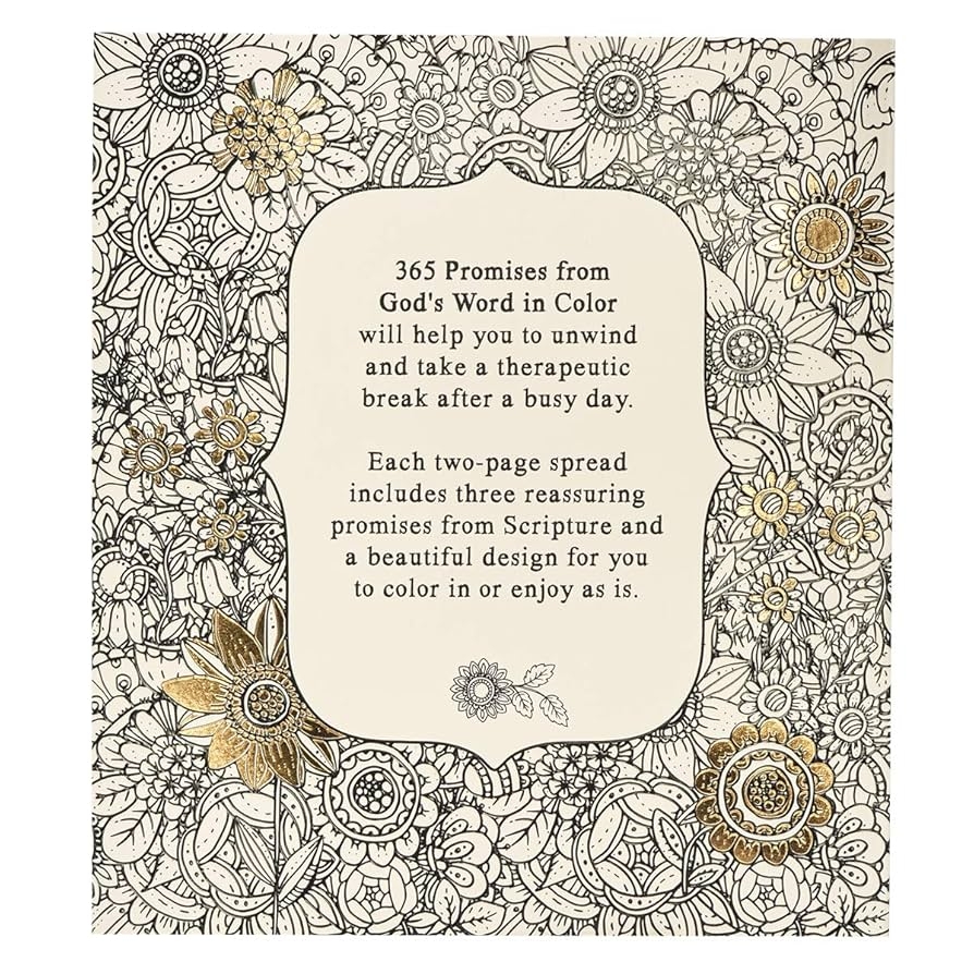 Amazon 365 Promises From God s Word In Color Scripture And Coloring Pages Compact Purse Size Be Blessed As You Color In The Inspirational Designs Reflecting On God s Words Of Promise 9781432115951 