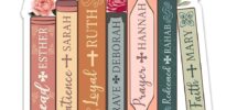 Amazon 3PCs Women Of The Bible Books And Flowers Sticker Christian Faith Sticker Religious Scripture Quotes Vinyl Waterproof Stickers For Laptop Water Bottle Notebook Tumbler Bible Journal 3 Inches Electronics