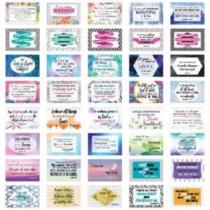 Amazon Best Paper Greetings 40 Pack Scripture Cards With Bible Verses 3 X 2 In Multicolor Cardstock Board Supplies For Women Bible Verses For Teens Lunch Notes