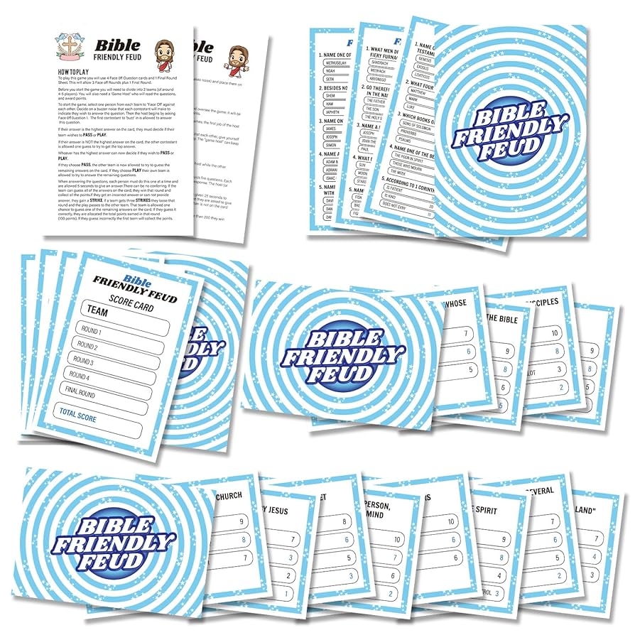 Free Printable Bible Games and Quizzes