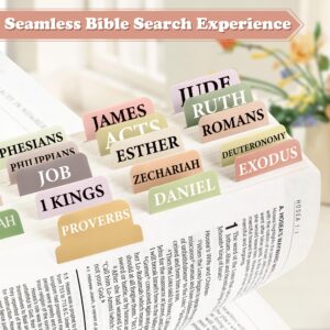 Amazon Bible Stickers Bible Study Supplies Boho Theme Laminated Bible Tabs For Women And Men Study Bible Prayer Bible Tabs For Bible Study Guide Large Print Bible Valentines Day Gifts
