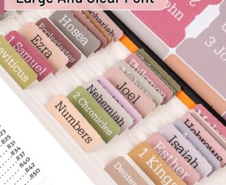 Amazon Bible Tabs 75 Tabs Bible Tabs For Women And Men Laminated Bible Tabs Large Print Bible Book Tabs Boho Theme Bible Index Tabs Neutral Labels Tabs For Bible Chapters