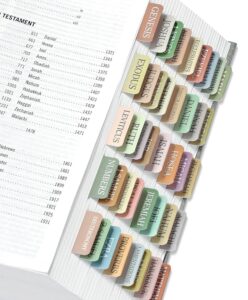 Amazon Bible Tabs For Women Men Laminated Bible Tabs For Study Bible Large Print Neutral Bible Tabs For Easy Navigation Boho Theme Bible Index Tabs Office Products