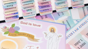 Amazon Bible Tabs With Unique Stickers Bible Tabs For Women Laminated Bible Tabs Christian Gifts Large Print Bible Tabs For Easy Navigation Bible Book Index Tabs Labels Bible Study Supplies Rainbow
