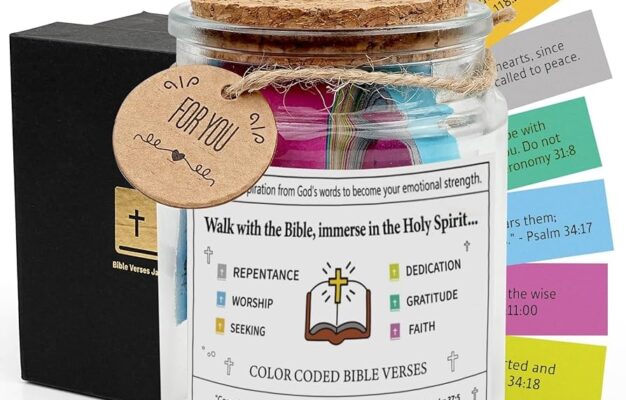 Amazon Bible Verse Jar Christian Gift For Women Walk With The Bible For Prayer Faith Based The Hope Jar Bible Study Supplies Glass Scripture Prayer Jar With Coloring Verse Home