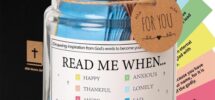 Amazon Bible Verse Jar Read Me When Bible Verses Jar Glass Scripture Prayer Jar Coloring Bible Verse Prayer Request Scripture Cards Inspirational Bible Quotes Scrip Container For Emotions And Feelings A