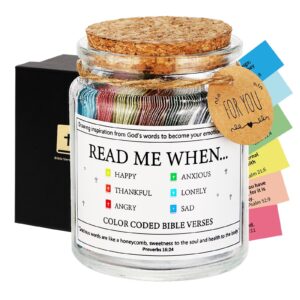Amazon Bible Verse Jar Scripture Prayer Cards Holy Read Me When Bible Verses Jar Church Graduation Baptisms Confirmation Christian Gifts For Women Men Teen Inspirational Birthday Gifts For Women Mom Friends Home Kitchen