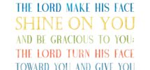 Amazon Bible Verse Printable The Lord Bless You And Keep You Numbers 6 24 46 Calligraphy Print Posters Prints