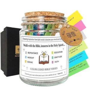 Amazon Bible Verses Quotes In A Jar Bible Kit Note Jar Read Me When Need Inspiration Emotions And Feelings Positive Affirmations Jar message In A Bottle our Hope Jar Church Gifts For Christian women men
