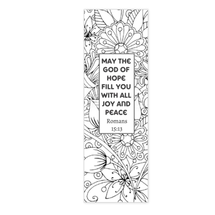 Amazon Christian Coloring Bookmarks Bible Verse Color Your Own Book Marks Anti Stress Art Therapy Adult Coloring 100 Bulk Pack All The Same Design Great