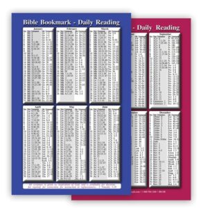 Amazon Daily Bible Reading Schedule For Year Set Of 25