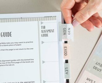 Amazon DiverseBee Laminated Bible Tabs Large Print Easy To Apply Bible Tabs Old And New Testament Bible Study Journaling Supplies Bible Accessories Bible Index Tabs 72 Bible Book Tabs Petal Medium