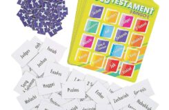 Amazon Fun Express Books Of The Bible Bingo Game Includes 16 Game Boards VBS Sunday School And Religious Games For Kids Toys Games
