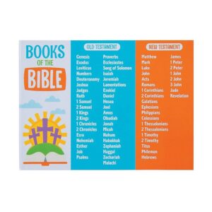Amazon Fun Express Books Of The Bible Magnets Engaging Interactive Educational Tool For Learning Bible Stories Perfect For Sunday School Bible Study Home Learning 24 Pieces Multi Color Office Products